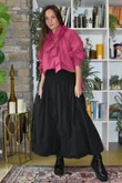 Paloma Tela Poet Blouse Deep Raspberry